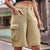Elastic Waist Denim Cargo Pants Shorts Trendy Pants