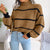 Winter Casual Sleeve Half Turtleneck Sweater
