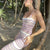 Summer High Grade Tight Waist Sheath Fishtail Dress