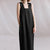 French Design Loose Linen Cotton Linen Square Collar Cami Dress
