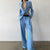 Winter Office Long Sleeved Small Blazer Trousers Two Piece Suit