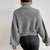 Drop-Shoulder Long Sleeve Sweater