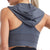 Hooded Yoga Clothes Quick Drying Nude Feel Workout Bra
