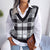 Casual Color Knitted Vest Sweater