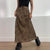 Printed Elegant Mesh Long Skirt
