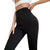 High Waist Slimming Front Slit Casual Pants