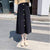 High Waist Mid Length Wool  Thickened Hip Skirt Sweater